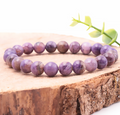 BRACELET BOULE 08MM CHAROÏTE AA (08-09MM)