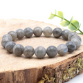Bracelet boule 10mm Labradorite A (09,5-10,5mm)