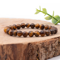 Bracelet boule 06mm Oeil de tigre A (taille 0)