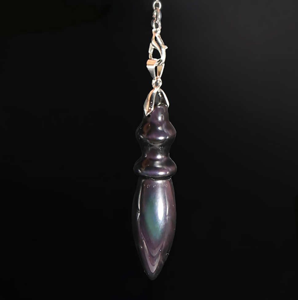 Pendule Egyptien Obsidienne Oeil céleste A (1 pièce)