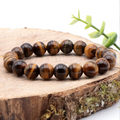 Bracelet boule 10mm Oeil de tigre A
