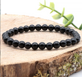 Bracelet boule 06mm Onyx A