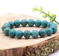 Bracelet boule 10mm Turquoise du Tibet A+