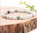 Bracelet boule 06mm Jade de Birmanie A