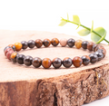 Bracelet boule 06mm Oeil de fer AA
