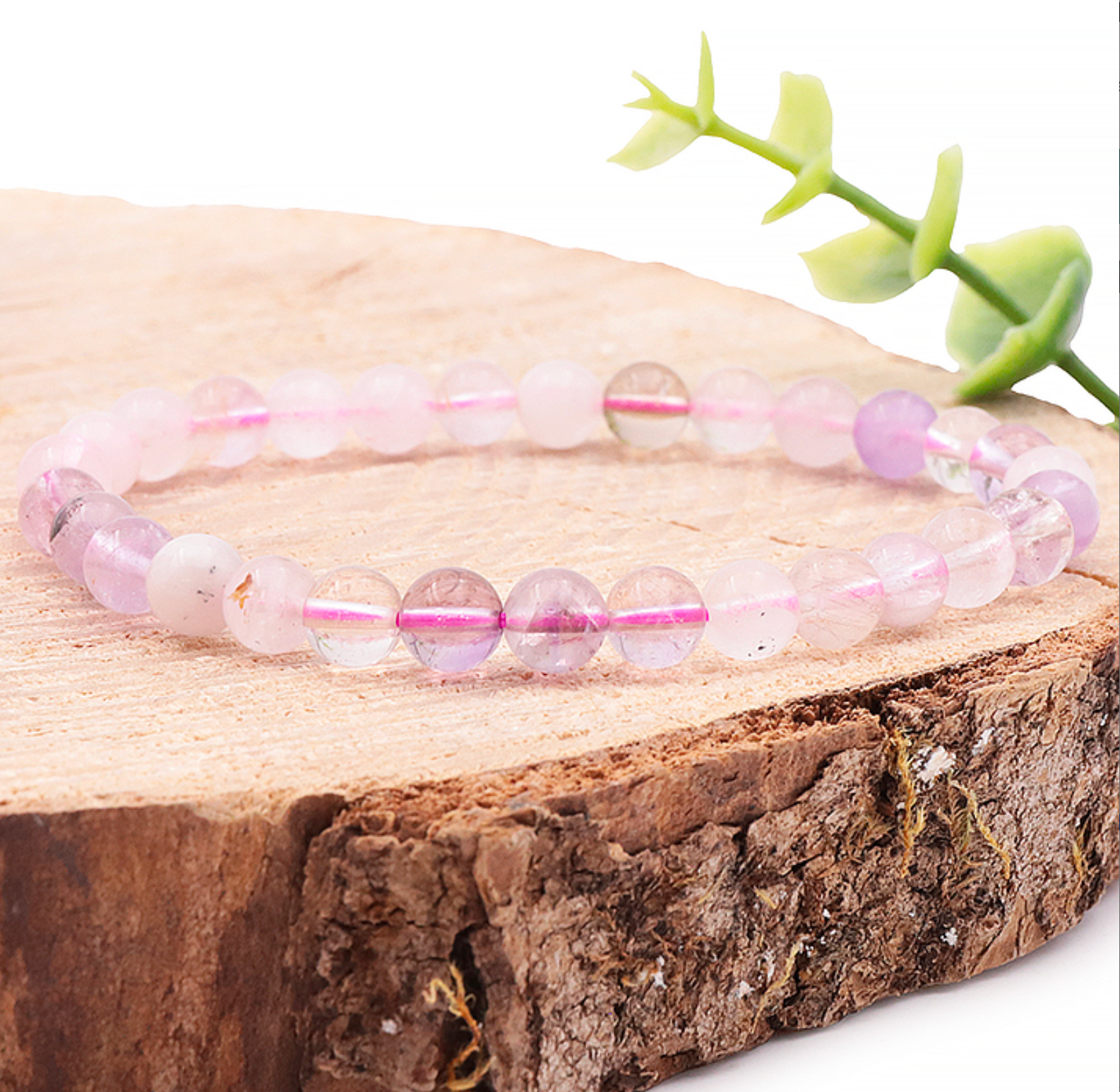 Bracelet boule 06mm Super seven A+