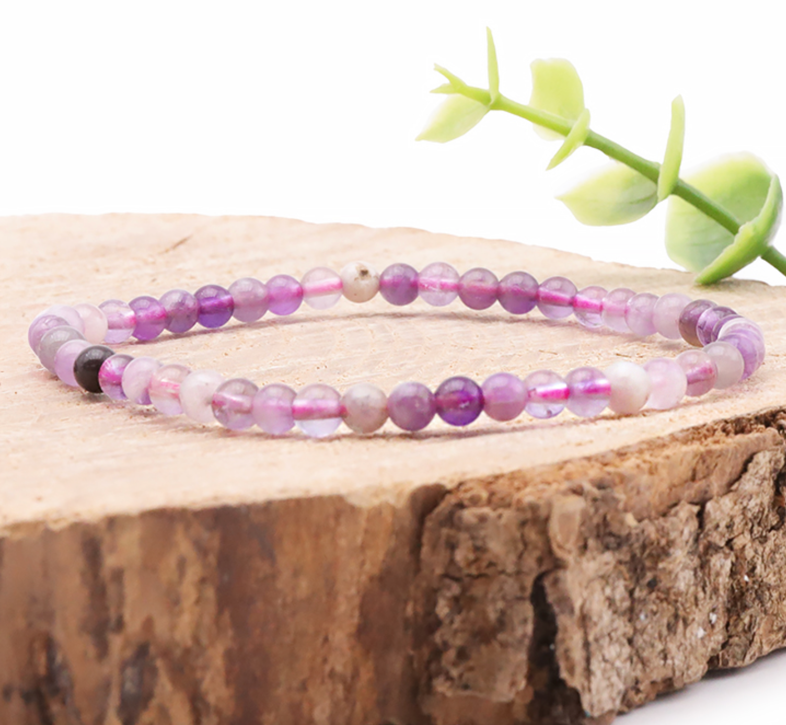 Bracelet boule 04mm Super seven A