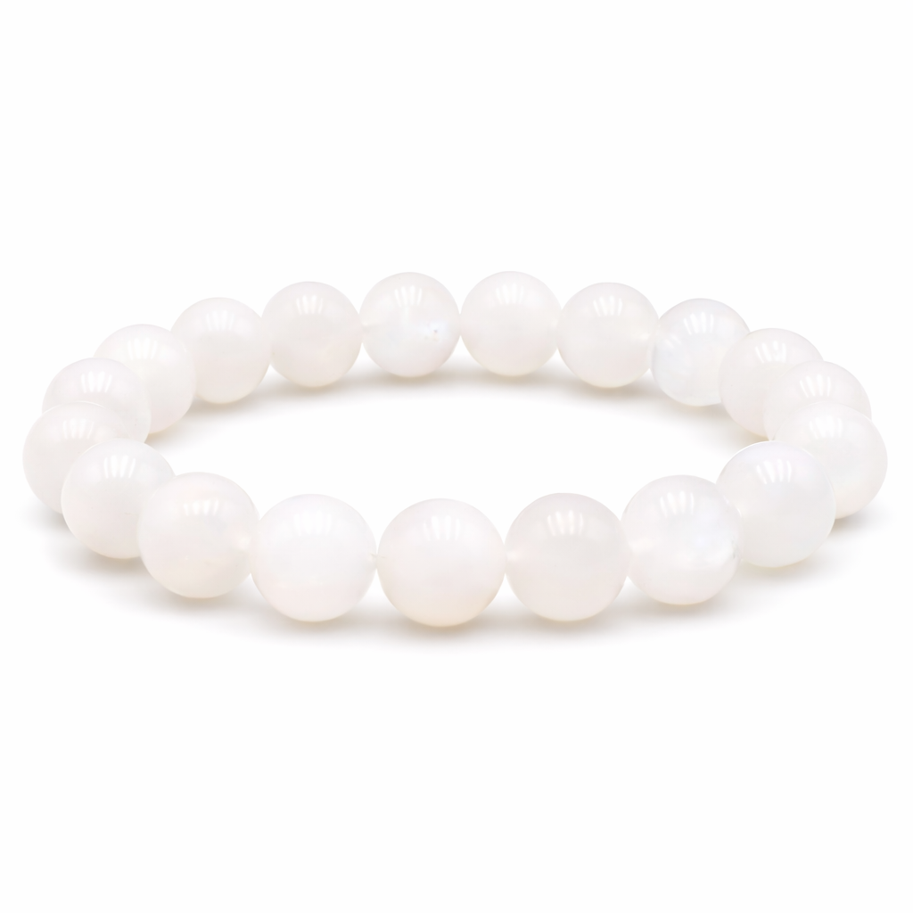 Bracelet boule 10mm Péristérite A (09,5-10,5mm)