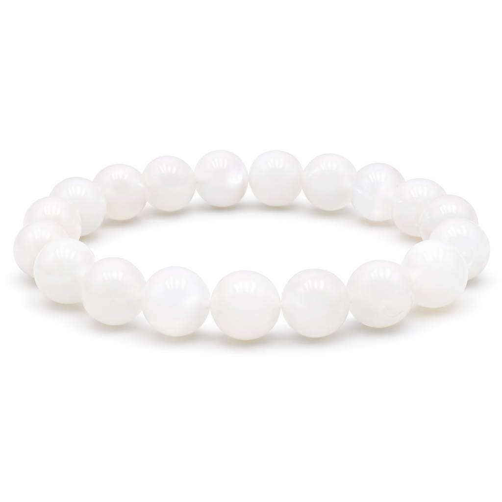 Bracelet boule 10mm péristérite AA (10,5-11,5mm)