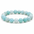 Bracelet boule 10mm Amazonite Perou A