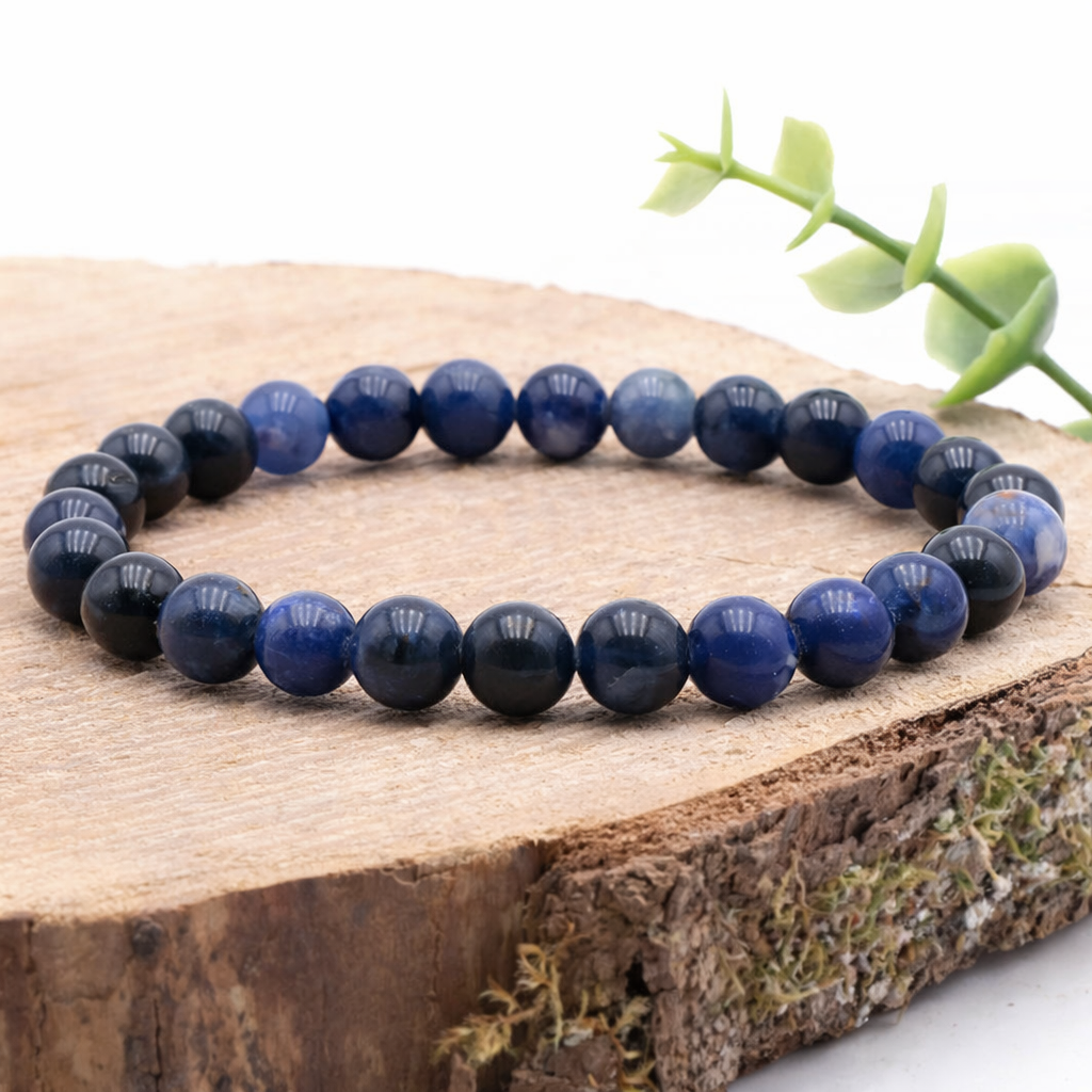 Bracelet boule 08mm Sodalite AA (taille 2)