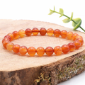 Bracelet boule 08mm Cornaline A (taille 2)