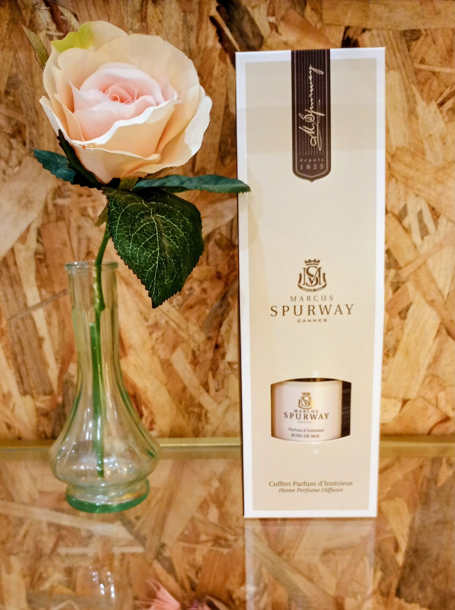 Parfum d'intérieur - Rose de Mai - Coffret 100ml