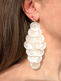 Boucles d'oreilles SIRENA Coquillage naturel couleur au choix