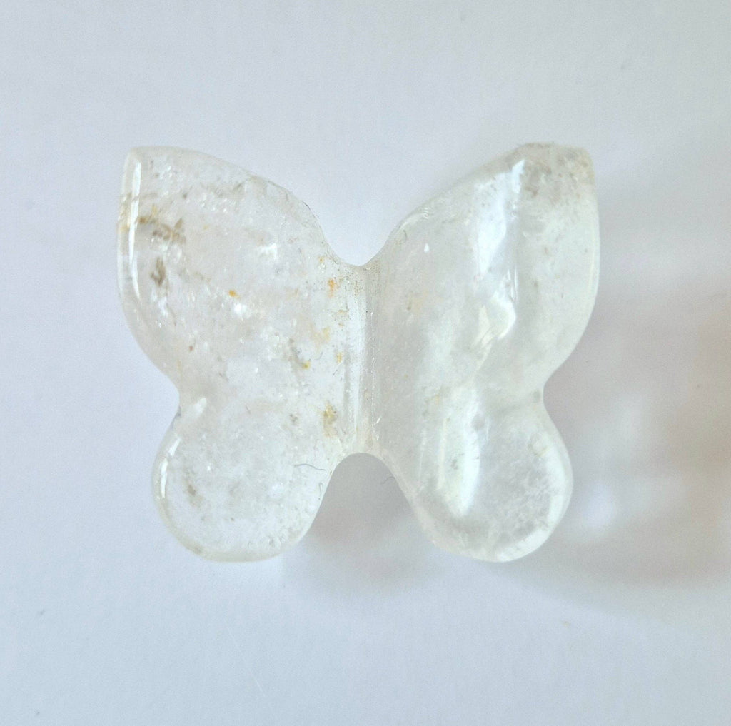 Mini papillon en pierre précieuse – 3 cm Au choix Jade Labradorite Quartz Jaspe Aragonite Aventurine
