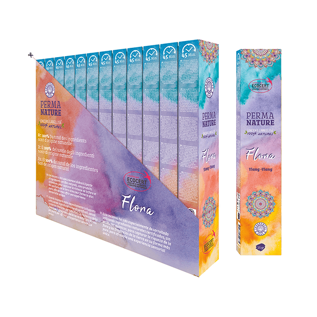 Encens Perma Nature Flora Ylang Ylang Labellisé © Ecocert-Commerce Équitable 15g