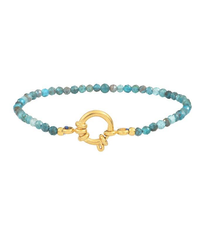 Bracelet NEIGE Apatite