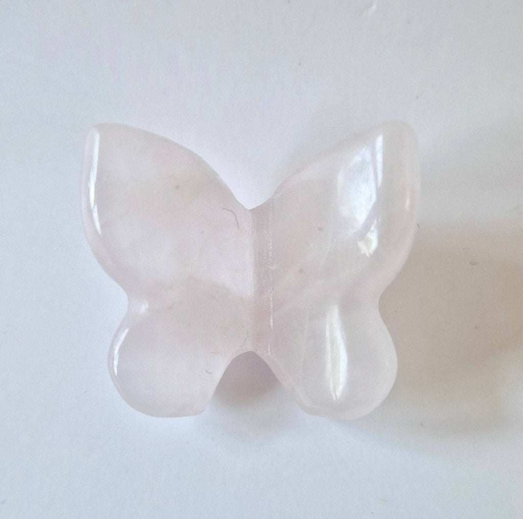 Mini papillon en pierre précieuse – 3 cm Au choix Jade Labradorite Quartz Jaspe Aragonite Aventurine