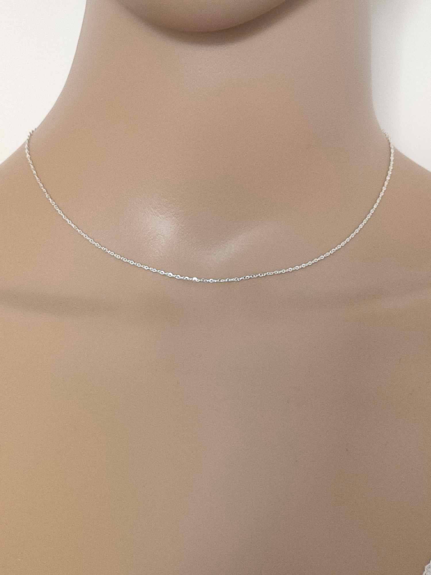 Chaîne maille forçât facettées 1 mm Différentes Tailles