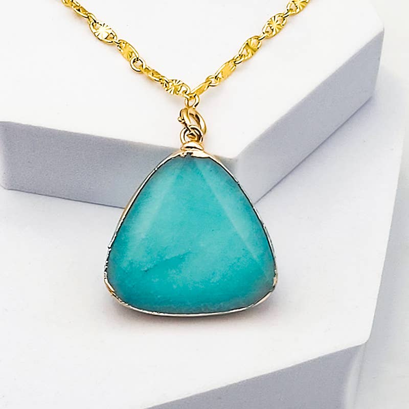 Collier pendentif AMAZONIA Amazonite