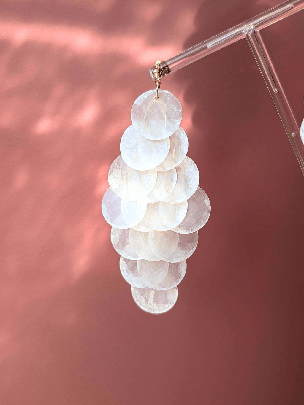 Boucles d'oreilles SIRENA Coquillage naturel couleur au choix