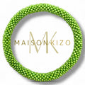 Bracelet népalais vert pomme