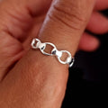 Mors de cheval à anneau équestre | Argent sterling 925,R20A