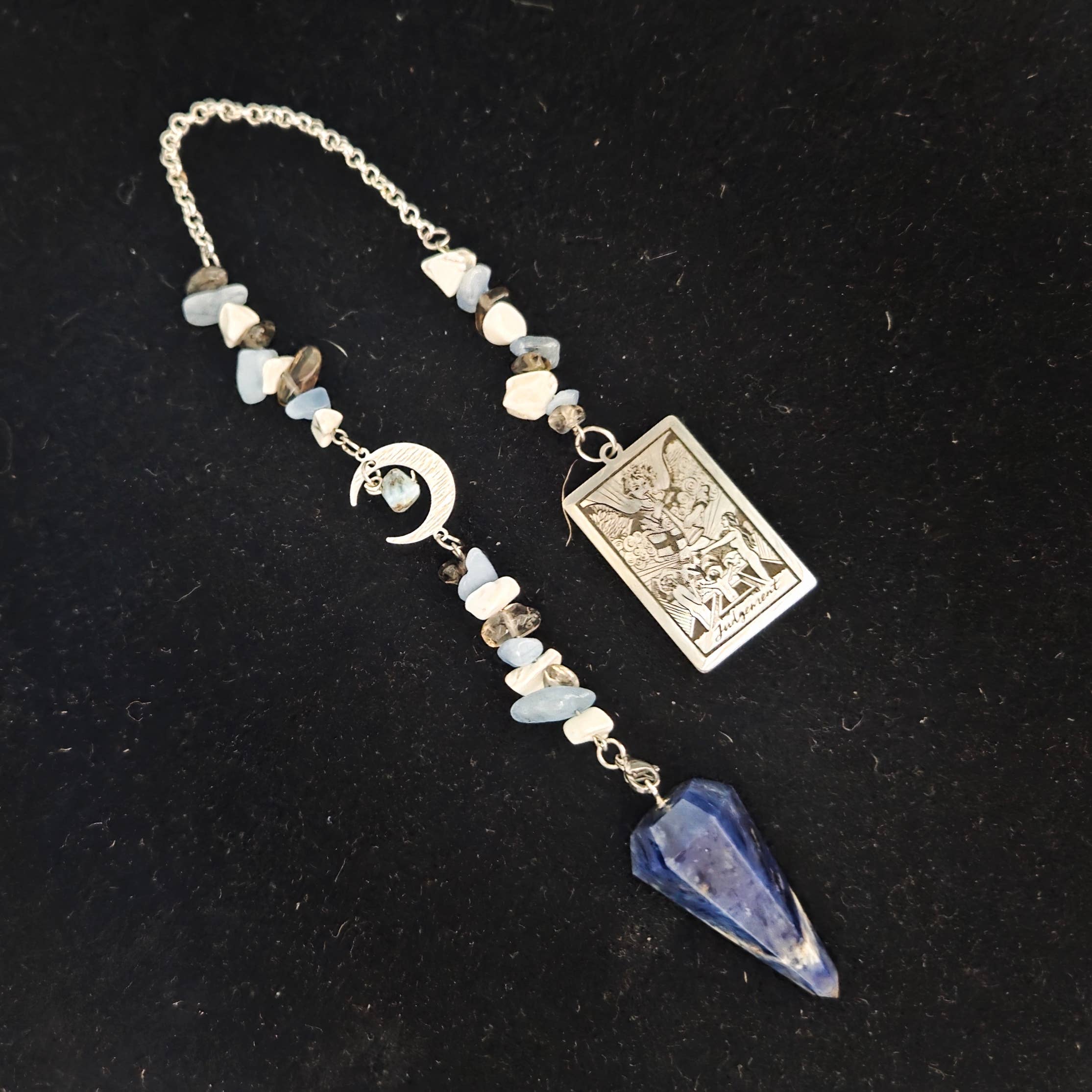 Pendule en cristal - Sodalite