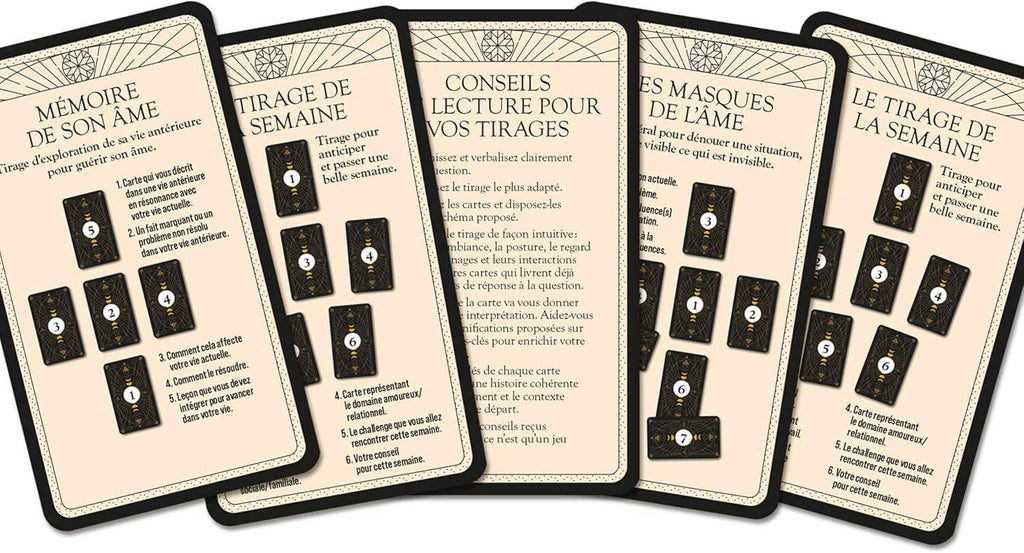 Tarot de la Danse des âmes édition française Grimaud Cartomancie