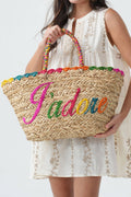 Panier En Paille J'adore
