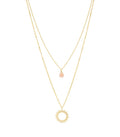 Collier MARTINA - Quartz Rose