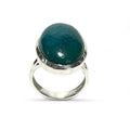 Bague Chrysocolle Pérou AA argent 925 - 59