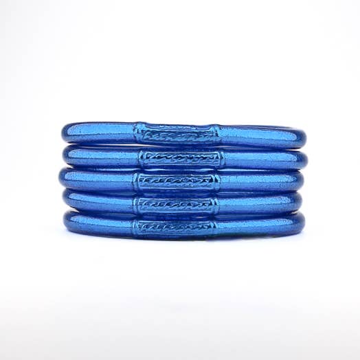 Bracelet Bouddhiste Mantra Bleu Saphir