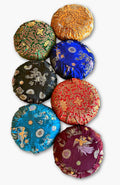 Coussin de méditation Zafu fait main - Couleurs et motifs assortis
