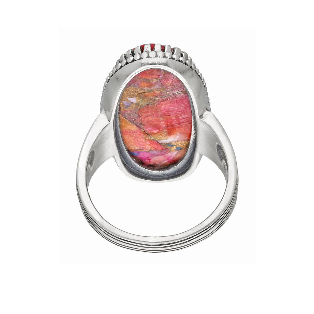 Bagues de déclaration en argent sterling 925 avec turquoise