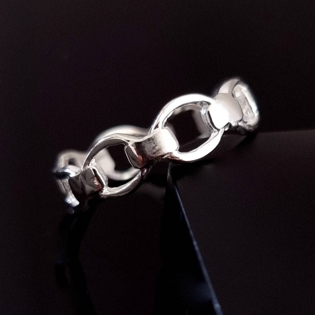 Mors de cheval à anneau équestre | Argent sterling 925,R20A