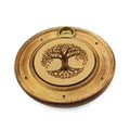 Brûleur d' encens en bois Arbre de vie 10 cm
